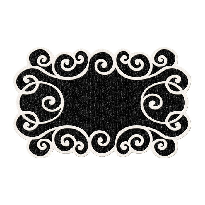 Conceptum Eugene V3 - 4653 - 2 Alfombra de Pasillo Blanco y Negro 80x200 cm Conceptum Eugene V3 - 4653 - 2 Alfombra de Pasillo Blanco y Negro 80x200 cm